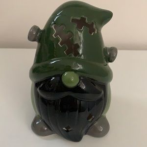 Halloween Target Bullseye Ceramic Light Up Gnome Frankenstein. Brand New.